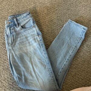 American Eagle Outfitters Light Blue Straight Leg Jeans